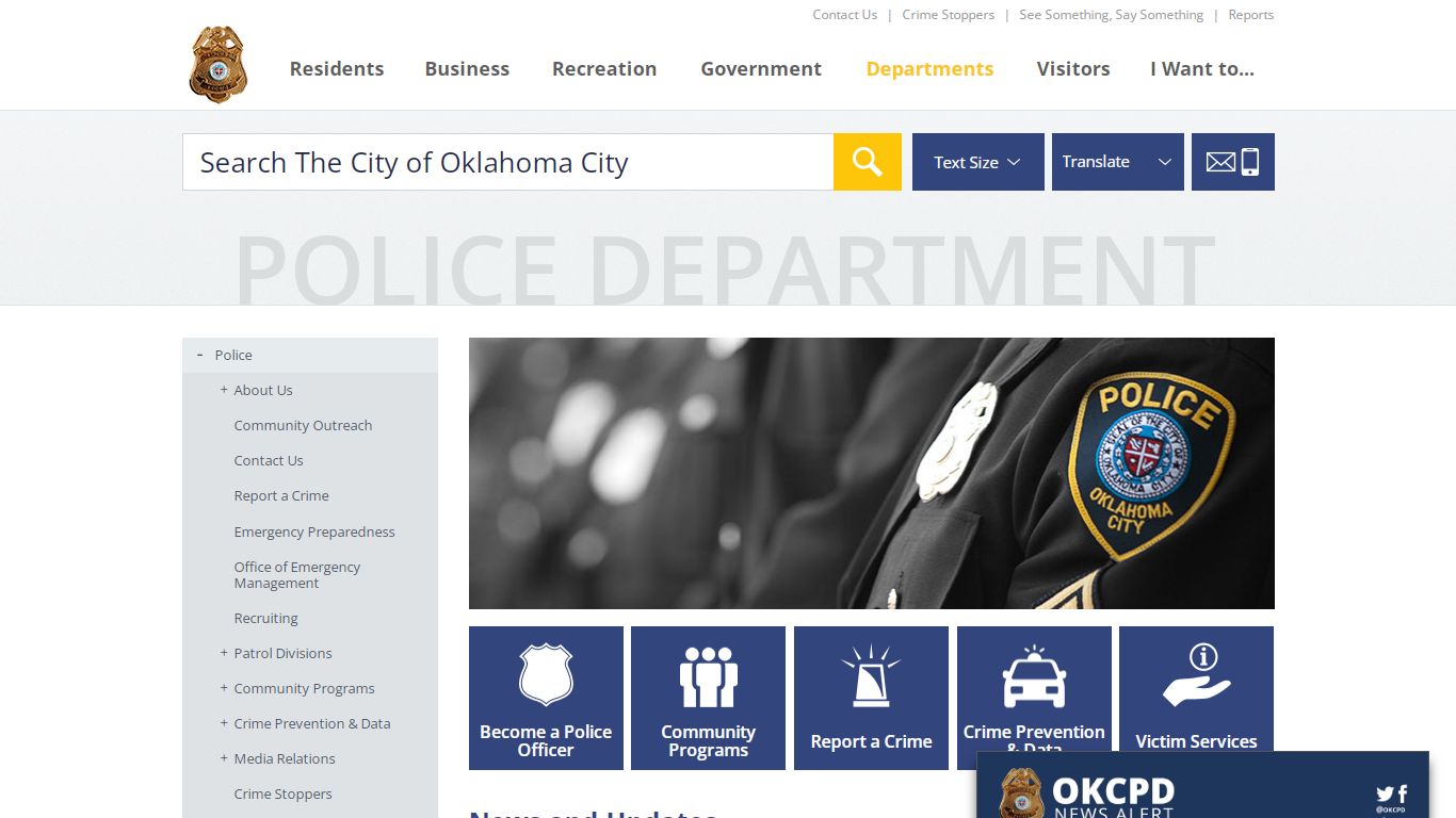 Police | City of OKC - Oklahoma City Police Department